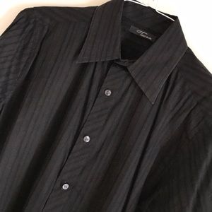 Men’s Two a.m. L/S Button Down Striped Shirt